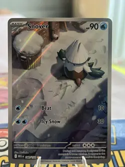Pokemon TCG - Snover 140/132 IR - Mega Evolution - English - NM - Image 1