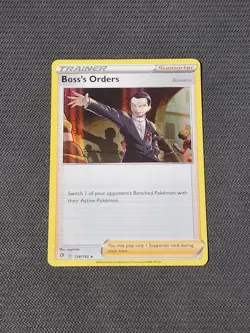 Pokemon Rebel Clash "Boss's Orders" 154/192 / Holo Rare / Near Mint - Image 1