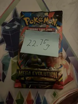 (HEAVY) 22.75g Pokemon TCG Mega Evolution Booster Pack (SEALED)✅ - Image 2