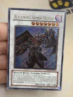 Blackwing Armor Master CRMS EN041 Ultimate Rare Unlimited Yu-Gi-Oh! NM EURO - Image 2