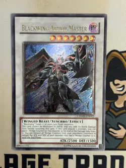 Blackwing Armor Master CRMS EN041 Ultimate Rare Unlimited Yu-Gi-Oh! NM EURO - Image 3