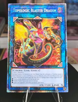 Topologic Blaster Dragon BPRO-EN046 Starlight Rare Burst Protocol Yu-Gi-Oh TCG - Image 1