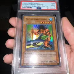 Yu-Gi-Oh! "The Legendary Fisherman" 1st Edition PSV-076 MINT PSA 9 - Image 1