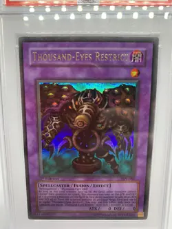Yugioh Thousand Eyes Restrict PSV-084 1st Edition PSA 9 - Image 3