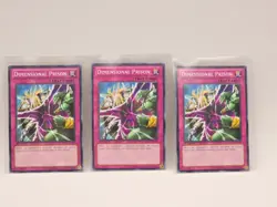 Dimensional Prison 3x SDCR-EN033 - 1st Edition - Common - LP - Yugioh - Image 1