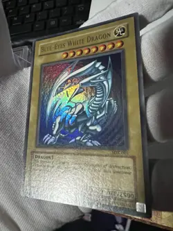 🔥2002 SDK 001 Blue-Eyes White Dragon Ultra Rare mint Yu-Gi-Oh! PSA ready - Image 3