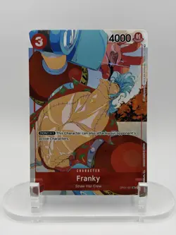 Franky (Gift Collection 2023) UC One Piece Promotion Cards OP01-021 NM - Image 1