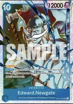 🇨🇦 See Store for full catalogs - Edward.Newgate OP13-042 SR - One Piece 🇨🇦 - Image 1