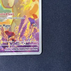Rapidash 189/182 Holo Shiny Pokemon TCG Card Destined Rivals 2025 NEAR MINT - Image 4
