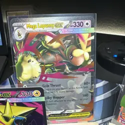 Pokemon Mega Evolution 5 Card Lot, Mega Charizard Promo 029, Mega Sharpedo Full - Image 3