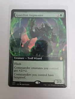 Guardian Augmenter Extended Art NM-Mint, English Commander 2021 MTG Magic - Image 1