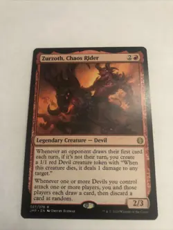 Zurzoth, Chaos Rider | Jumpstart | Magic The Gathering | MTG | Pack Fresh - Image 3