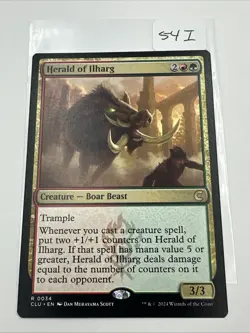 Herald of Ilharg - Clue #34 Rare, NM, MTG - Image 2