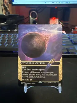 MTG Borderless Edge of Eternities: Stellar Sights EOS Cathedral of War MINT - Image 1