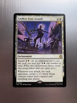 Endless Foot Assault - 8 - MTG: Teenage Mutant Ninja Turtles - Rare - Regular - Image 1