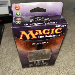 MONSTROUS SURPRISE Dark Ascension Intro Pack ENGLISH Sealed New MTG MAGIC w/Pack - Image 1