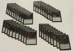 Lot of 39x MTG Core Set 21 cards ( Black ) - Image 1