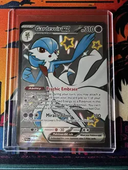 Gardevoir EX 217/091 Paldean Fates Shiny Full Art Holo Pokemon Card TCG - Image 2