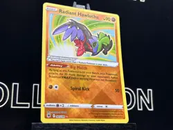 Radiant Hawlucha 081/189 Radiant Rare Holo Pokemon TCG 2022 NM - Image 4