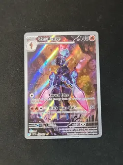 Pokemon TCG Ceruledge Illustration Rare Holo Card Sv08: Surging Sparks 197/191 - Image 1
