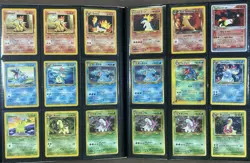 Pokemon Vintage Card Collection Lot Binder 163x Holos, Shining Raichu, WOTC, exs - Image 2