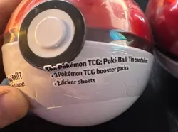 Pokemon 2025 PokeBalls Tin x2 (Sealed) with 3 Booster Packs ea. - Image 2