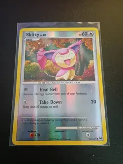 Skitty 93/127 – Platinum – Lightly Played Reverse Holo Pokemon - Image 1