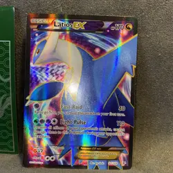 Pokemon TCG Latios EX Full Art Holo Rare Card Roaring Skies 101/108 - Image 1