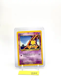 Pokemon 1999 Abra Base Set 43/102 TCG - Image 1