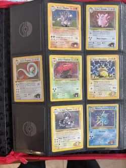 Vintage Pokemon TCG Gym Heroes Set 127/132 1st Ed/Unlimited HOLO Gengar - WOTC - Image 2