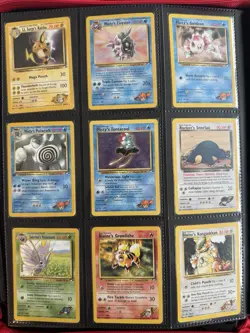 Vintage Pokemon TCG Gym Heroes Set 127/132 1st Ed/Unlimited HOLO Gengar - WOTC - Image 5