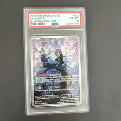 2024 Pokemon Shrouded Fable Munkidori 072/064 Illustration Rare PSA 10 - Image 1
