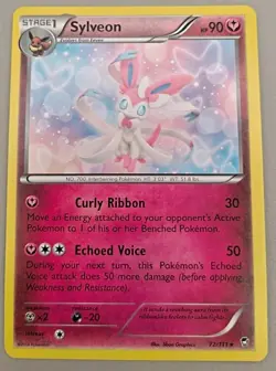 Sylveon 72/111 Furious Fists Pokemon TCG Rare - LP - Image 1