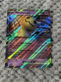 Pokemon Mimikyu EX 004 SVP: Scarlet & Violet Promo Holo 190 HP Energy Burst - Image 1