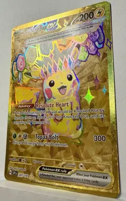 Pokemon TCG Pikachu ex 247/191 Surging Sparks Hyper Rare - Image 2