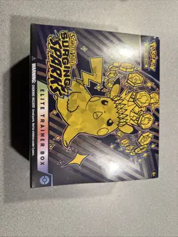 Pokemon TCG Surging Sparks ETB, Factory Sealed - Image 1