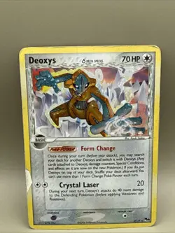 Pokemon TCG Deoxys Delta Species 2/17 Holo Rare 2006 DMG - Image 3