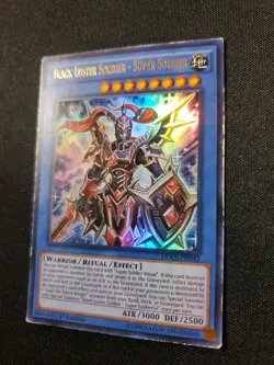 Black Luster Soldier Super Soldier LP DOCS-EN042 1st Ed Ultra Rare Yugioh TCG - Image 3