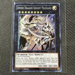 Divine Dragon Knight Felgrand MP14-EN166 2014 Mega-Tins Mega Pack 1st Edition - Image 1