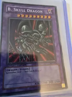 Yu-Gi-Oh! 1996 TCG B.Skull Dragon Limited Edition BPT-006 Holo - Image 1