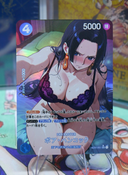 Boa Hancock One Piece Card Custom Collectible Anime Waifu Doujin Manga - Image 1