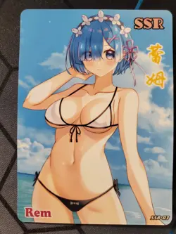 Fandai Pink Lady SSR-03 rem re:zero Waifu Cards Goddess Story - Image 1