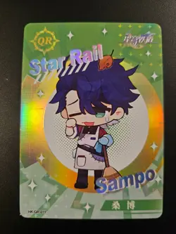 Honkai Star Rail Card Sampo Hk-QR-011 Thick Stock Goddess - Image 1