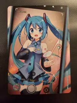 Kayou Hatsune Miku CCG Card 16th Birthday Edition CY-SR-019 Goddess Story Waifu - Image 1