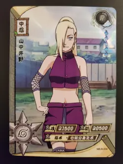 Foil Ino Yamanaka Naruto Kayou Collectible Trading Card NR-R-034 - Image 1
