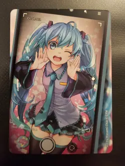 Kayou Hatsune Miku CCG Card 16th Birthday Edition CY-SR-001 Goddess Story Waifu - Image 1