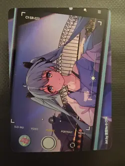 Kayou Hatsune Miku CCG Card 16th Birthday Edition CY-SR-023 Goddess Story Waifu - Image 1