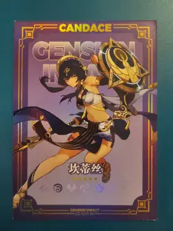 Goddess Story - Genshin Impact Candace - GS-GSR-04 Trading Card waifu - Image 1