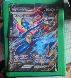 Pokemon Greninja V-UNION 4 Card Holo Set English SWSH155-158 - Image 1