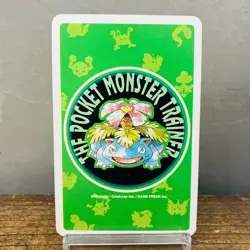 (EX) Pokemon Poker Playing Cards Green Venusaur Deck Charizard 1996 Vintage Box - Image 4